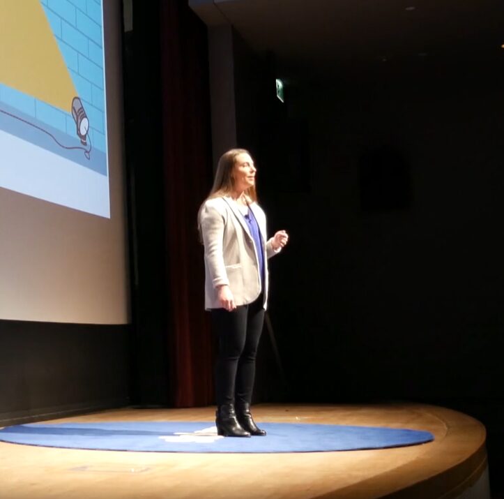 Nikki Belt giving speech